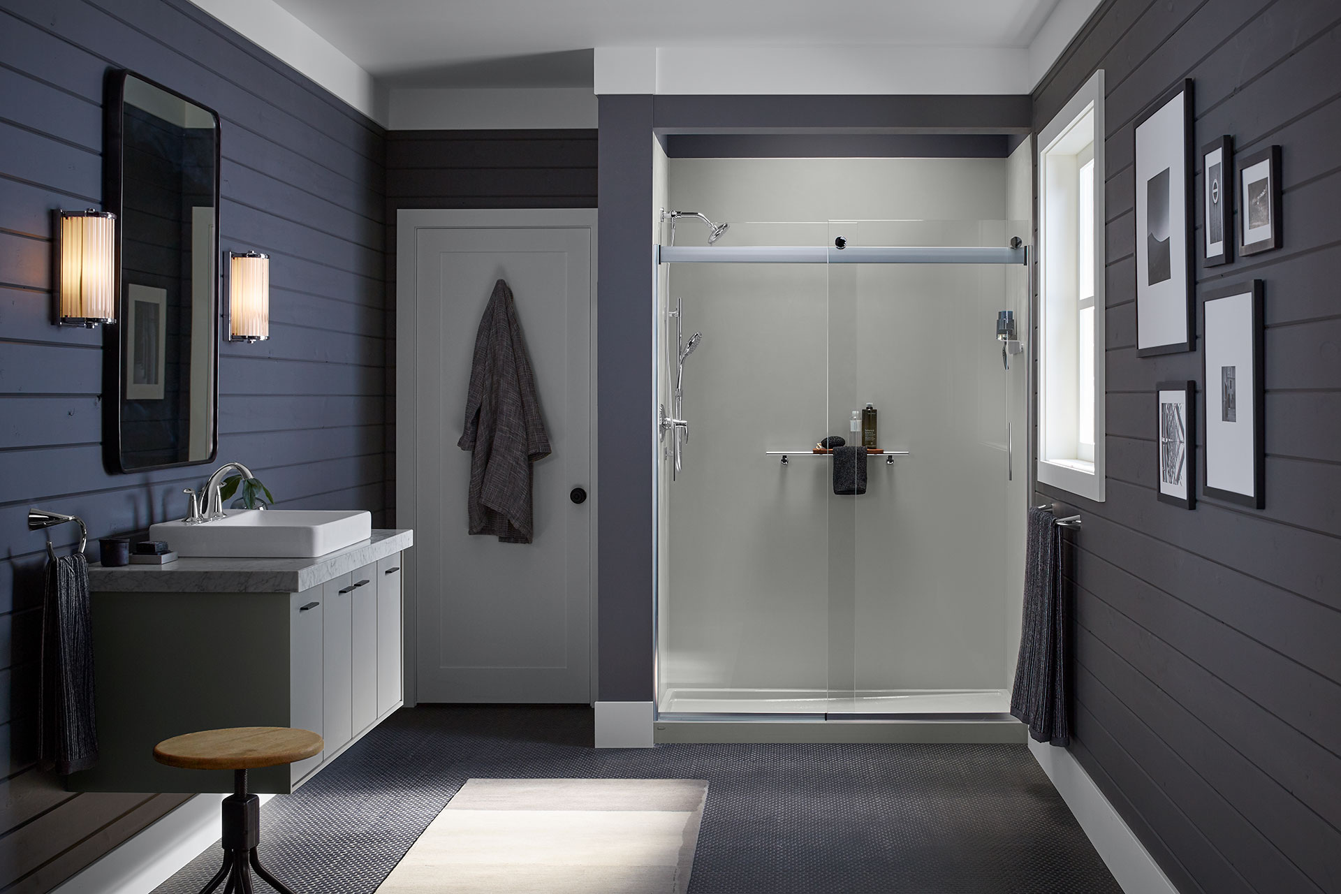 An updated bathroom from a SageHome brand